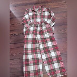 Hanna Anderson Plaid Flannel PJs